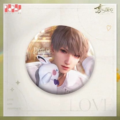 Love and Deepspace Where the Gaze Falls Series Can Badges