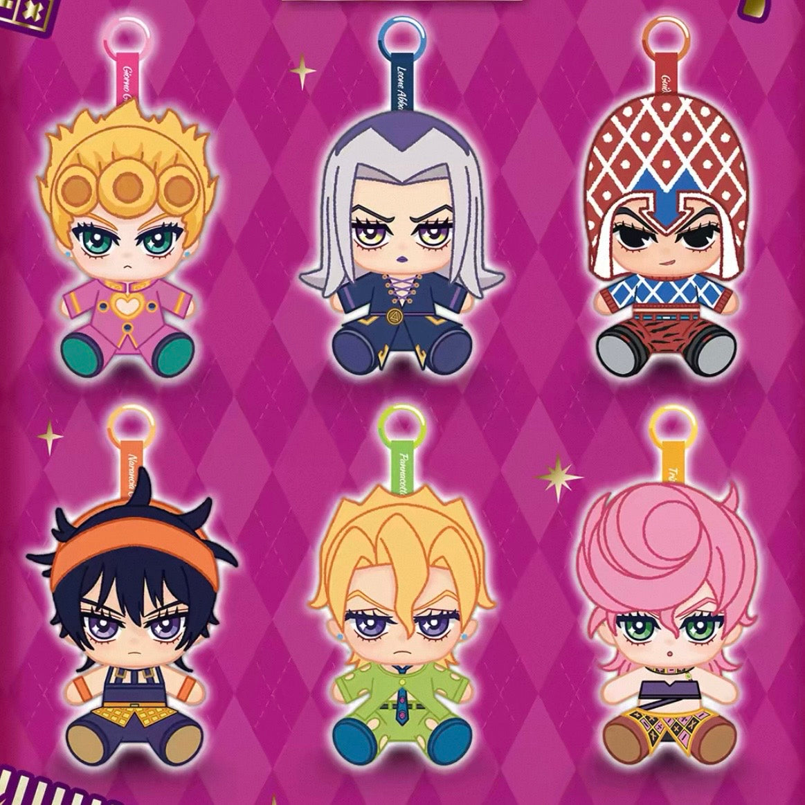JOJO's Bizarre Adventure: Golden Wind Sitting Plush - Blind Box