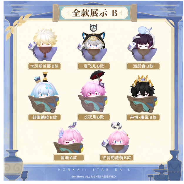 Honkai: Star Rail Amphoreus Saga of Heroes Q-Topping 2.0 - Blind Box