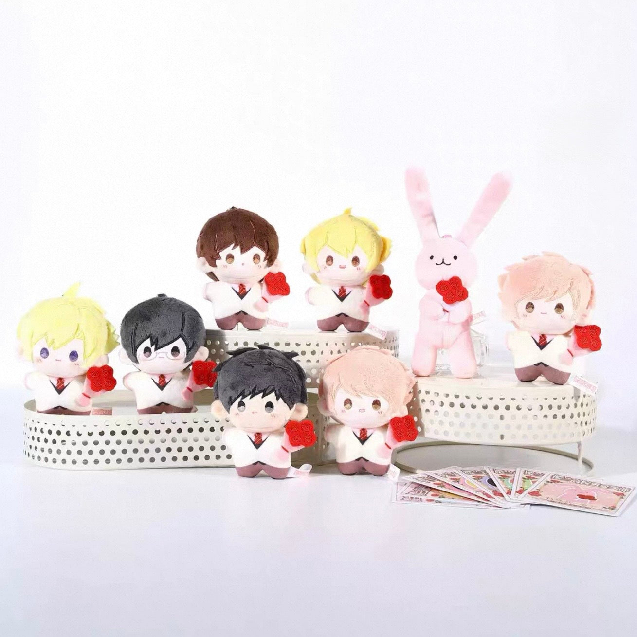 Ouran High School Host Club Pure White Gift Series Plush Keychain - Blind Box