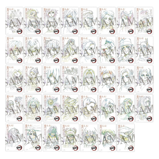 Demon Slayer Hashira Laser Line CardCan Badge Blind Pack