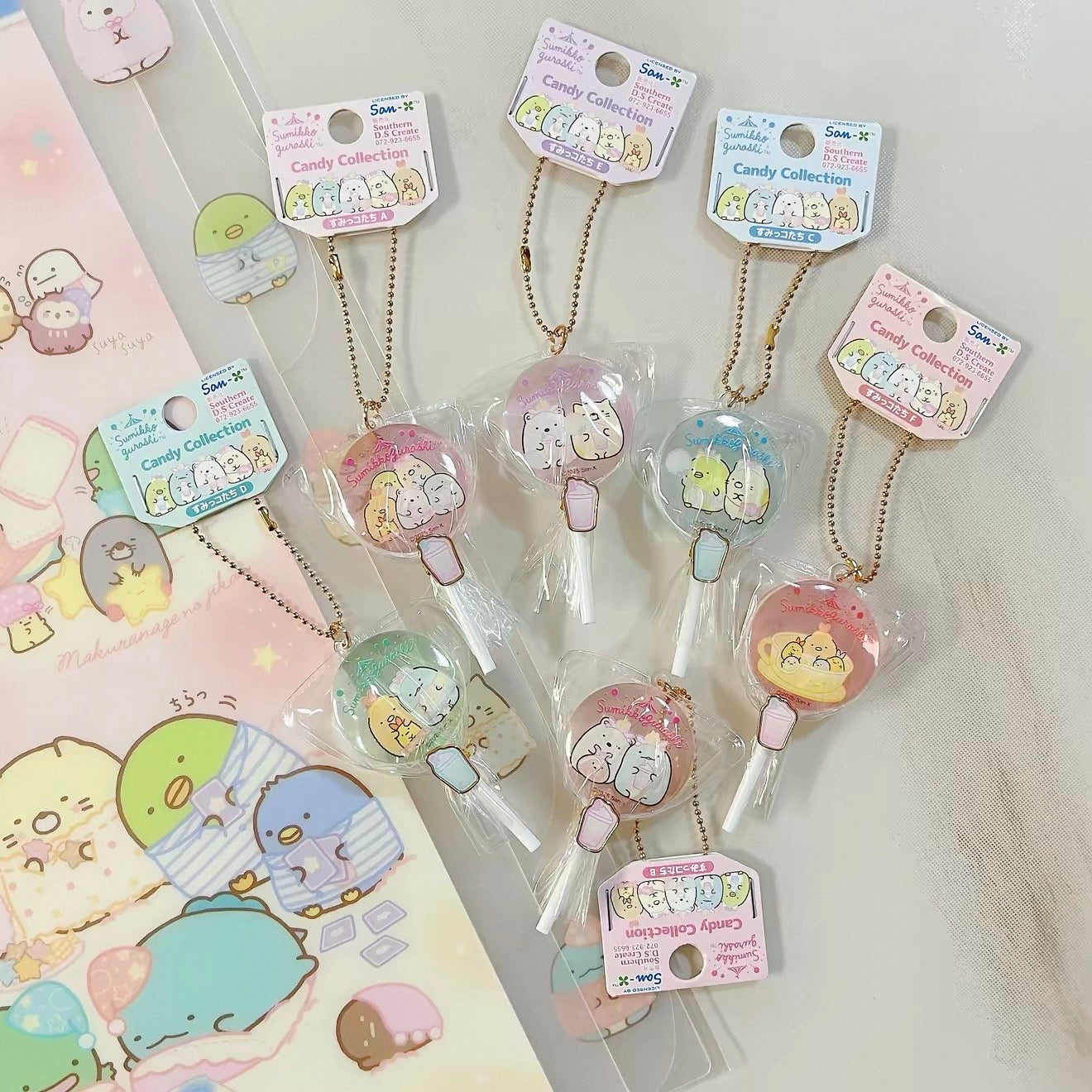 Sumikko Gurashi Candy Collection Style Keychain