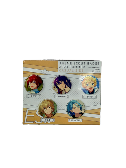 Ensemble Stars!! Bright Me Up 2023 Summer Casual Side Badge - Blind Pack
