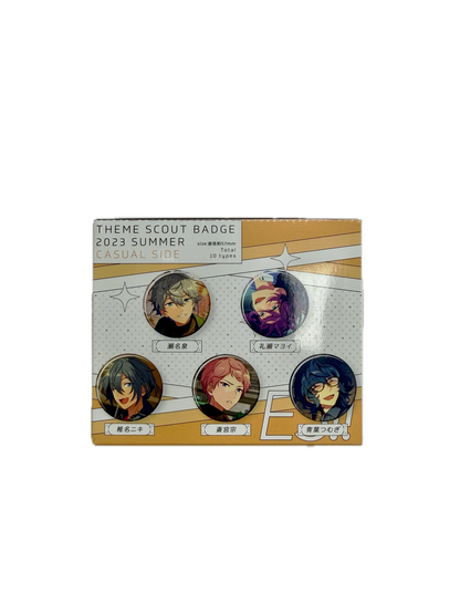 Ensemble Stars!! Bright Me Up 2023 Summer Casual Side Badge - Blind Pack