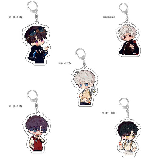 Love and Deepspace [Fan-Made Art] Chibi Vol.C Acrylic Keychain