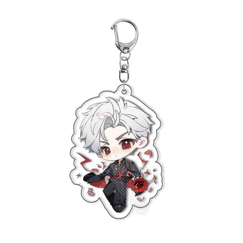Love and Deepspace [Fan-Made Art] Sylus Chibi Acrylic Keychain