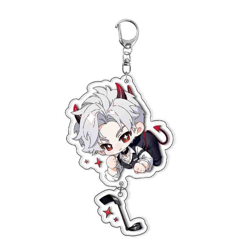 Love and Deepspace [Fan-Made Art] Sylus Chibi Acrylic Keychain