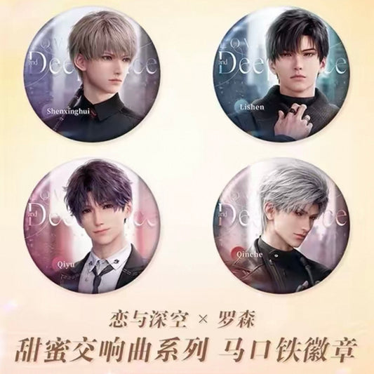 Love and Deepspace × Lawson Sweet Symphony Series - Tinplate Badge