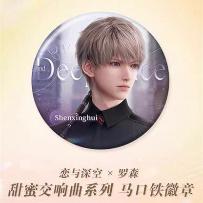Love and Deepspace × Lawson Sweet Symphony Series - Tinplate Badge