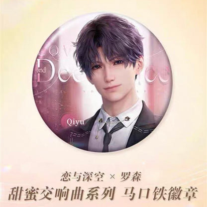 Love and Deepspace × Lawson Sweet Symphony Series - Tinplate Badge