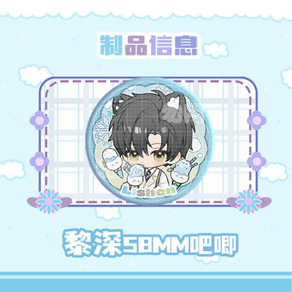 Love and Deepspace [Fan-Made Art] Chibi Vol.Z Can Badge