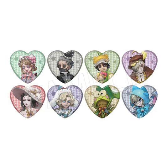 IdentityV x [Sanrio Characters] Heart Can Badge Blind Pack