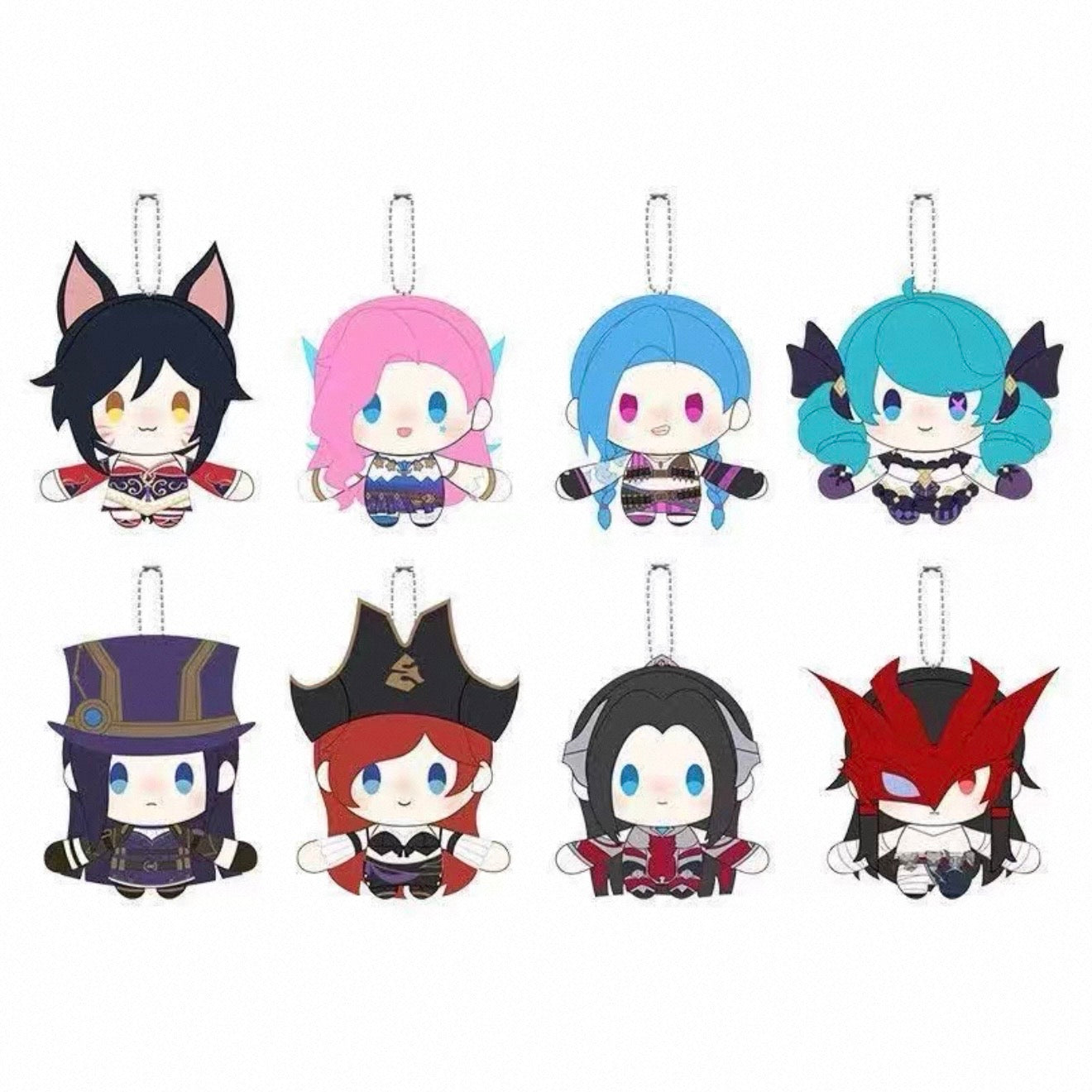 League of Legends Magnetic Plush Keychain - Blind Box