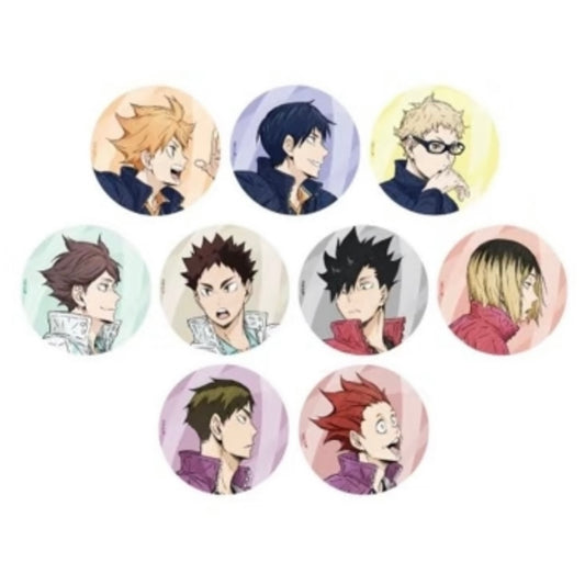 HAIKYU!! POP UP STORE Side Profile Can Badge Blind Pack