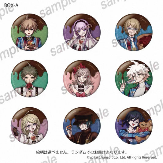 Danganronpa Lucky Cat White Day Series Can Badge - Blind Pack