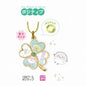 Sumikko Gurashi Four-Leaf Clover Metal Keychain