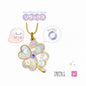 Sumikko Gurashi Four-Leaf Clover Metal Keychain