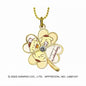 Sanrio Four-Leaf Clover Metal Keychain