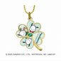 Sanrio Four-Leaf Clover Metal Keychain