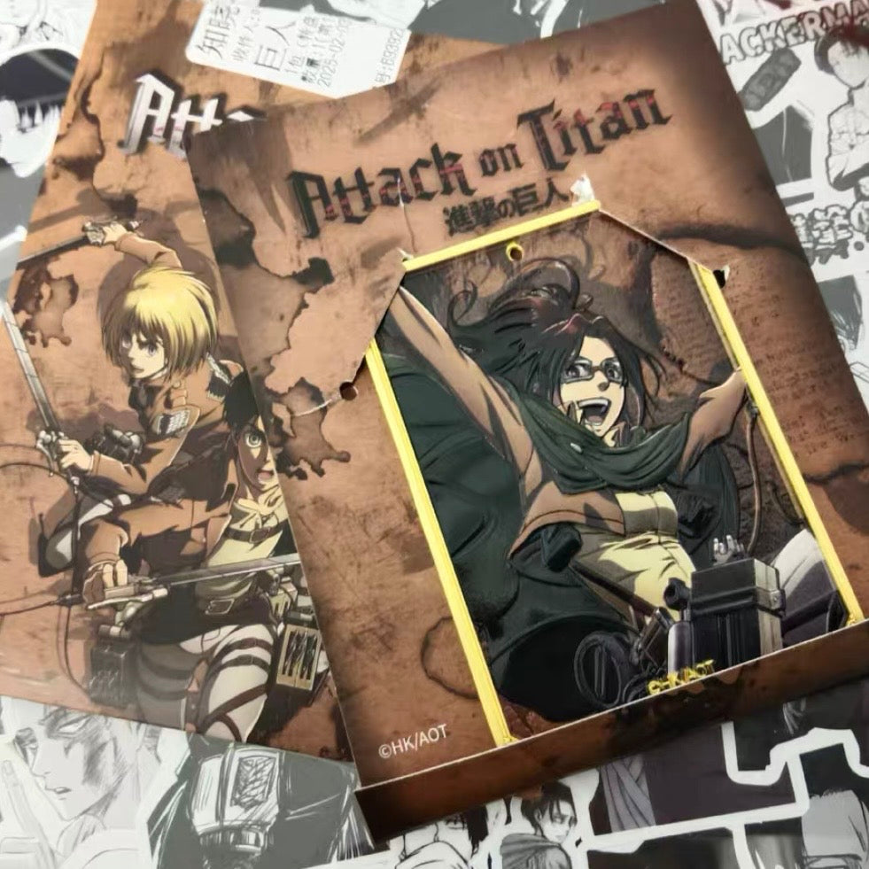 Attack on Titan Enamel Card - Blind Pack