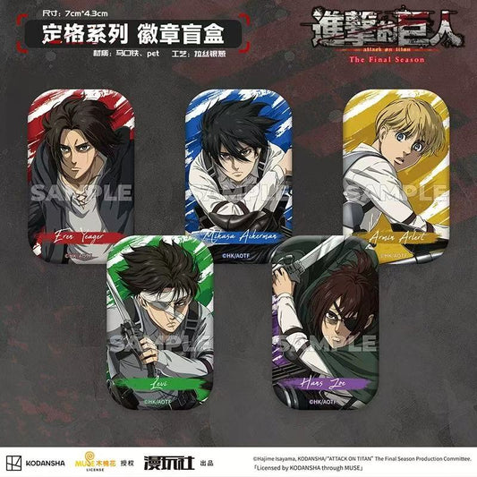 Attack on Titan The Final Season Badge Freeze Frame Series - Blind Pack