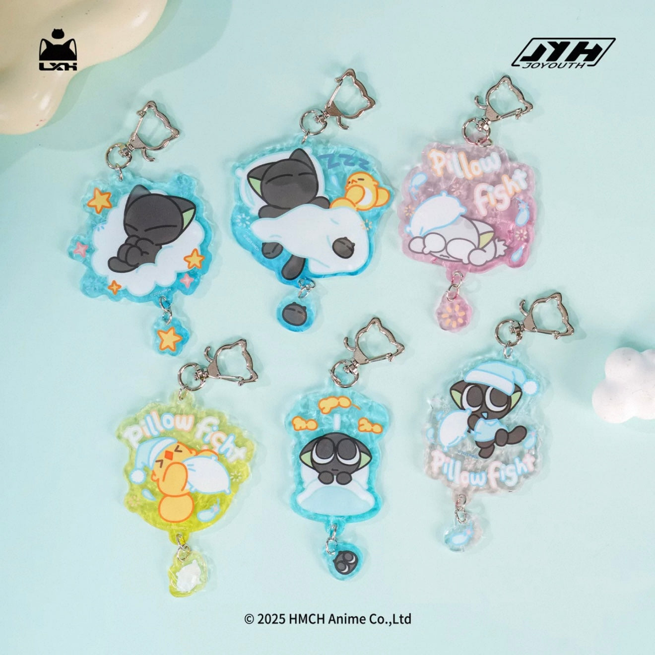 The Legend of Hei Good Night Meow  – Key Ring Blind Pack